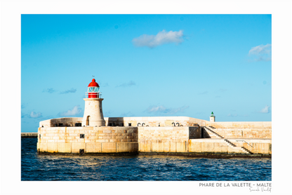 Photographie Décoration Sarah Varlet Phare de La Valette Malte