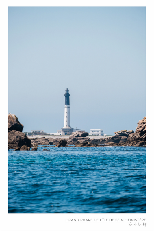 Photographie Décoration Sarah Varlet Grand Phare de l'ile de sein Finistère Bretagne