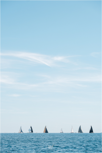 Photographie Décoration Sarah Varlet Régates Bateau 12MJI Toulon Provence Regatta minimalisme