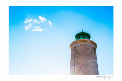 Photographie Décoration Sarah Varlet Phare de Cassis Provence Alpes Côte d'Azur