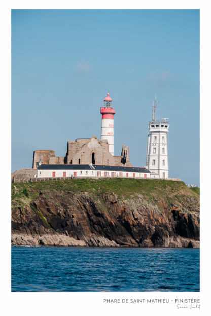 Photographie Décoration Sarah Varlet Phare de Saint Mathieu Finistère Bretagne