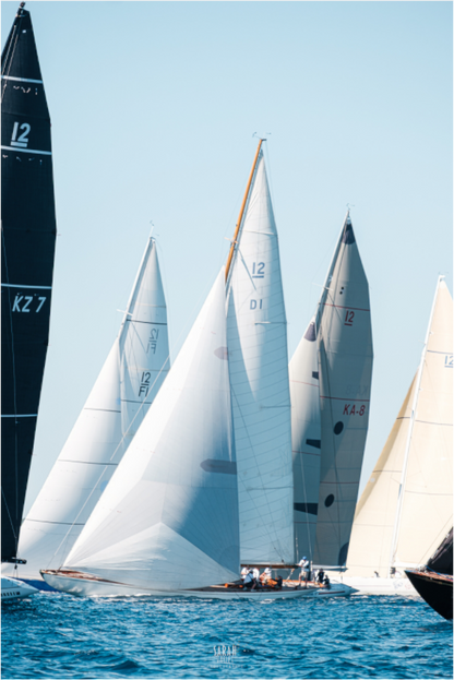 Photographie Décoration Sarah Varlet Régates Bateau 12MJI Toulon Provence Regatta