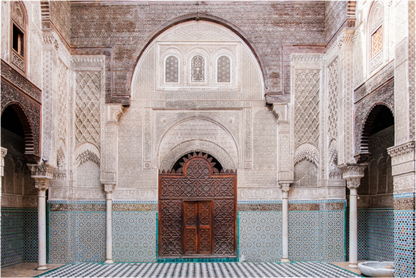 Sarah Varlet - Photo Affiche Poster - Décoration - Maroc - Voyage - Architecture - Riad - Zelliges - Palais
