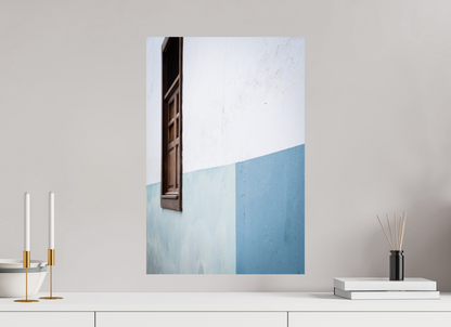 Sarah Varlet - Photo Affiche Poster - Décoration - Voyage - Lanzarote - Architecture - Minimalisme - Bleu
