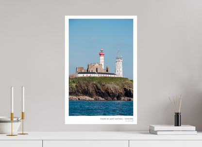 Photographie Décoration Sarah Varlet Phare de Saint Mathieu Finistère Bretagne