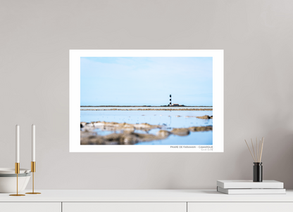 Photographie Décoration Sarah Varlet Phare de Faraman - Salins de Giraud Camargue