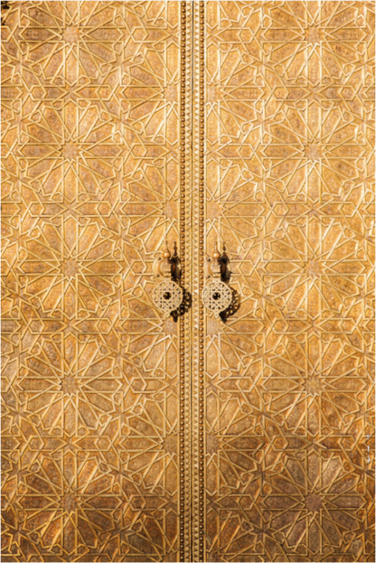 Sarah Varlet - Photo Affiche Poster - Décoration - Maroc - Voyage - Porte - Fes
