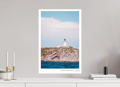 Photographie Décoration Sarah Varlet Phare du Grand Ribaud Hyères