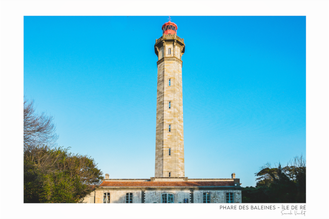 Photographie Décoration Sarah Varlet Phare des Baleines Ile de Ré 