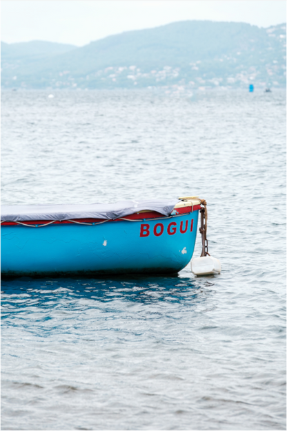 Sarah Varlet - Photo Affiche Poster - Décoration - Hyères - Mediterranée - Mer - Bateau