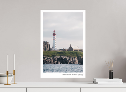 Photographie Décoration Sarah Varlet Phare de Saint Mathieu Finistère Bretagne