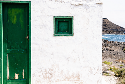 Sarah Varlet - Photo Affiche Poster - Décoration - Voyage - Lanzarote - Architecture - Minimalisme - Bleu