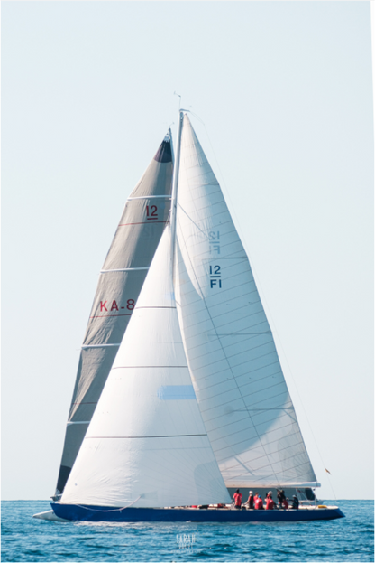 Photographie Décoration Sarah Varlet Régates Bateau 12MJI Toulon Provence Regatta