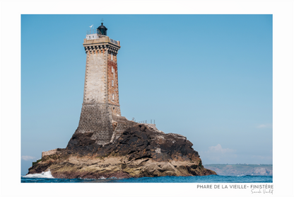 Photographie Décoration Sarah Varlet Phare de la Vieille Pointe du Raz Mer d'Iroise Finistère Bretagne