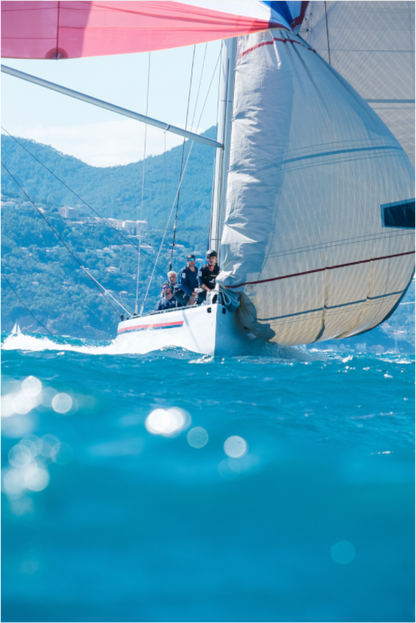 Sarah Varlet - Photo Affiche Poster - Décoration - Sailing photographie - bateau 12MJI - Régates Royales de Cannes