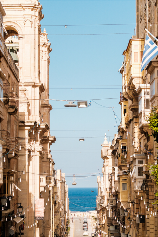 Main image Les rues de La Valette - Malte