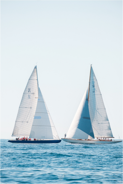 Photographie Décoration Sarah Varlet Régates Bateau 12MJI Toulon Provence Regatta