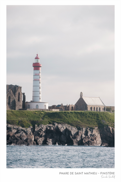 Photographie Décoration Sarah Varlet Phare de Saint Mathieu Finistère Bretagne