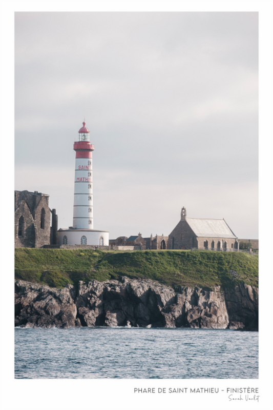 Photographie Décoration Sarah Varlet Phare de Saint Mathieu Finistère Bretagne