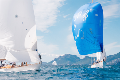 Sarah Varlet - Photo Affiche Poster - Décoration - Sailing photographie - bateau Classic Yacht Régates Royales de Cannes