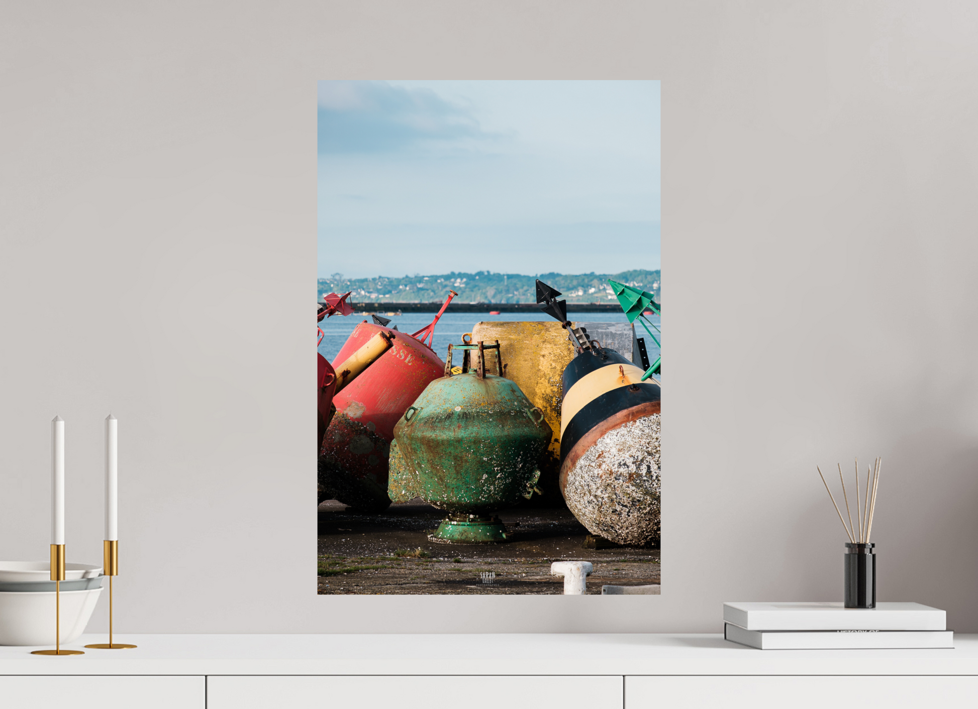 Photographie Bouée balise port de Brest Sarah Varlet 