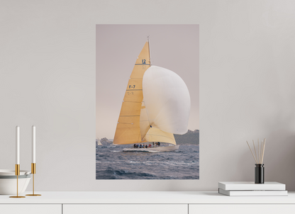 Sarah Varlet - Photo Affiche Poster - Décoration - Sailing photographie - bateau 12MJI  French Kiss