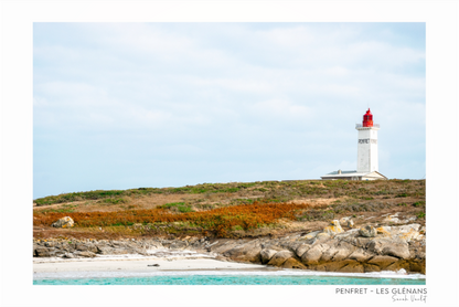 Photographie Décoration Sarah Varlet Phare de Penfret Les Glénans Finistère Bretagne