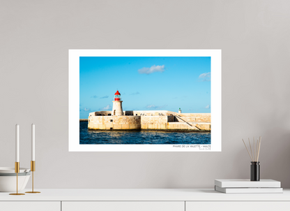 Photographie Décoration Sarah Varlet Phare de La Valette Malte