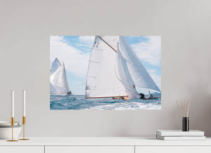 Sarah Varlet - Photo Affiche Poster - Décoration - Sailing photographie - bateau Régates Royales de Cannes Classic Yacht