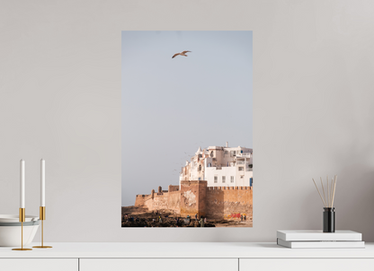 Photographe Sarah Varlet Décoration Print Affiche Poster Essaouira Maroc Coucher de soleil Medina Remparts