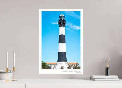 Photographie Décoration Sarah Varlet Phare de Faraman - Salins de Giraud Camargue