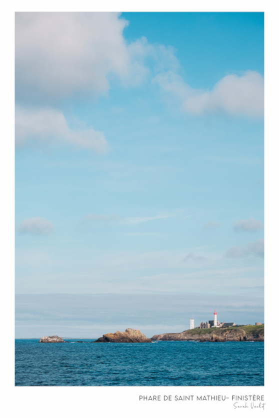 Photographie Décoration Sarah Varlet Phare de Saint Mathieu Finistère Bretagne
